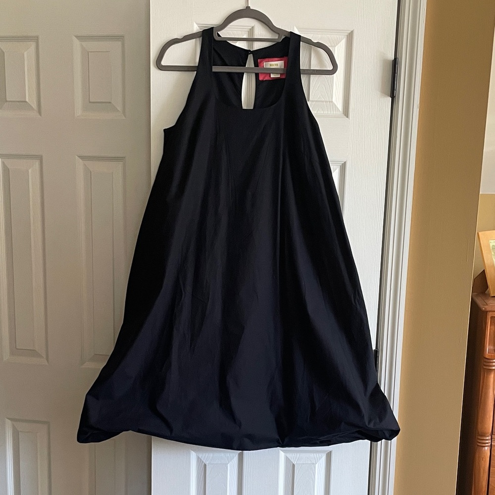 Maeve Sleeveless Black Midi Dress - Never worn